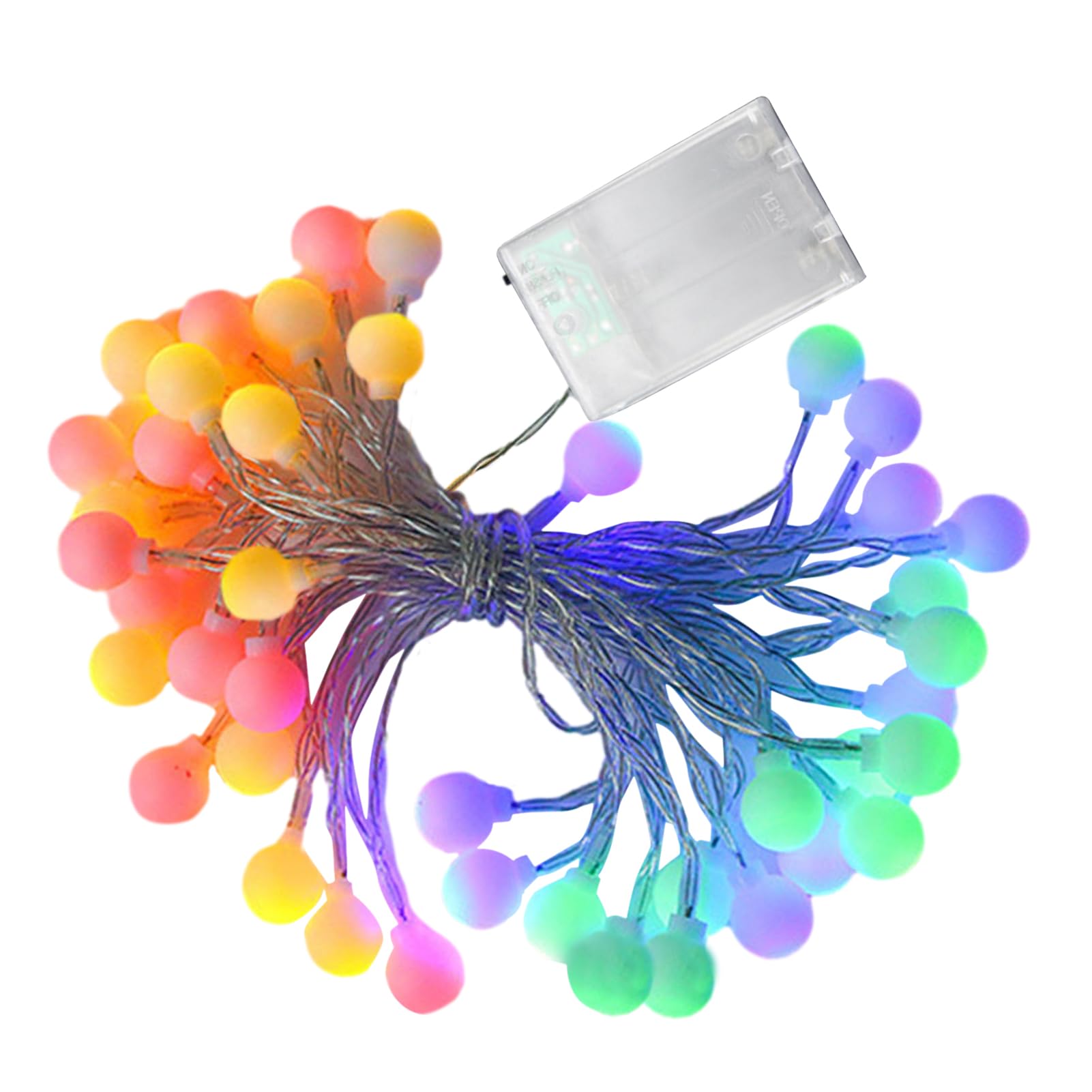 Uitseld Fairy Lights, LED String Lights, Waterproof LED Lights with High Brightness, Frostproof Decorative String Lights for Bedroom, Living Room, Balcony, Garden, Terrace
