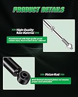 Vista 3 de SCITOO Amortiguadores, amortiguador trasero para Hyundai compatible con 2001 2002 2003 2004 2005 2006 para Hyundai Santa Fe 344314 amortiguadores