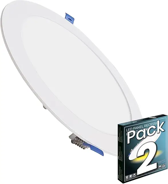 Pack 2x Downlight LED Redondo Extraplano 20W 1800 Lúmenes - LED Downlights
