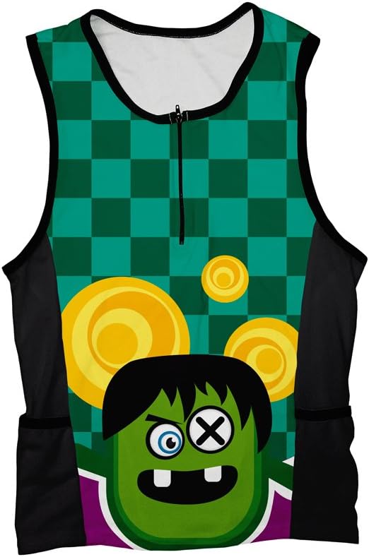 ScudoPro Crazy Eye Triathlon Top for Men