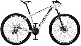 Bicicleta Aro 29 Krw Alumínio Câmbios Shimano 24 Velocidades Freio a Disco Suspensão Mountain Bike S4
