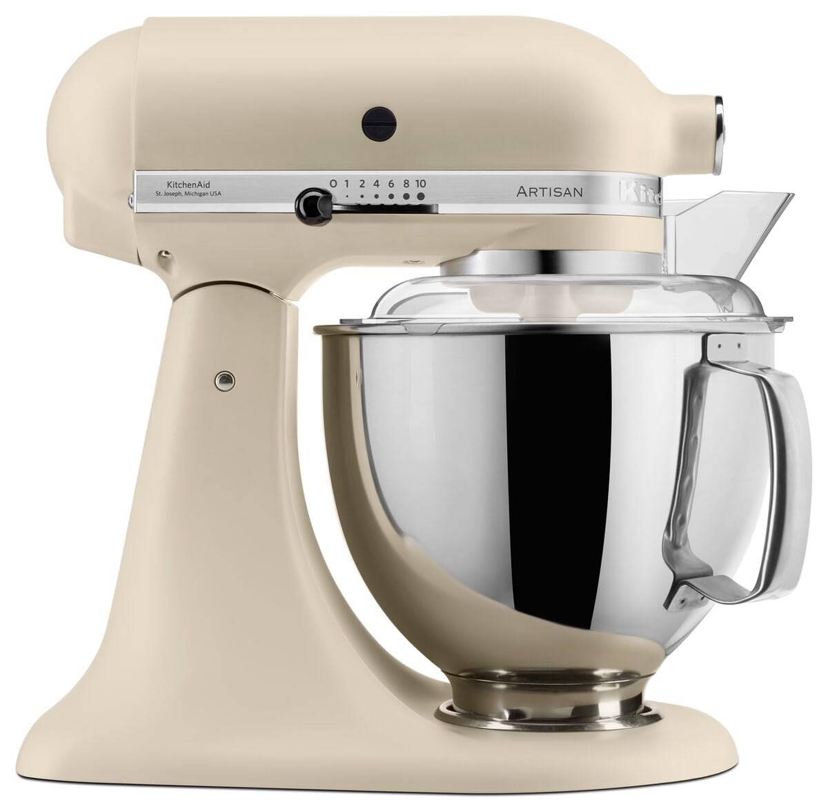 KitchenAid Robot kuchenny I Artisan I Food Processor z uchylną głowicą silnika, z 7 akcesoriami, 4,8 l, biały
