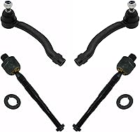 Vista 24 de TRQ - Juego de barras de acoplamiento delanteras interiores y exteriores