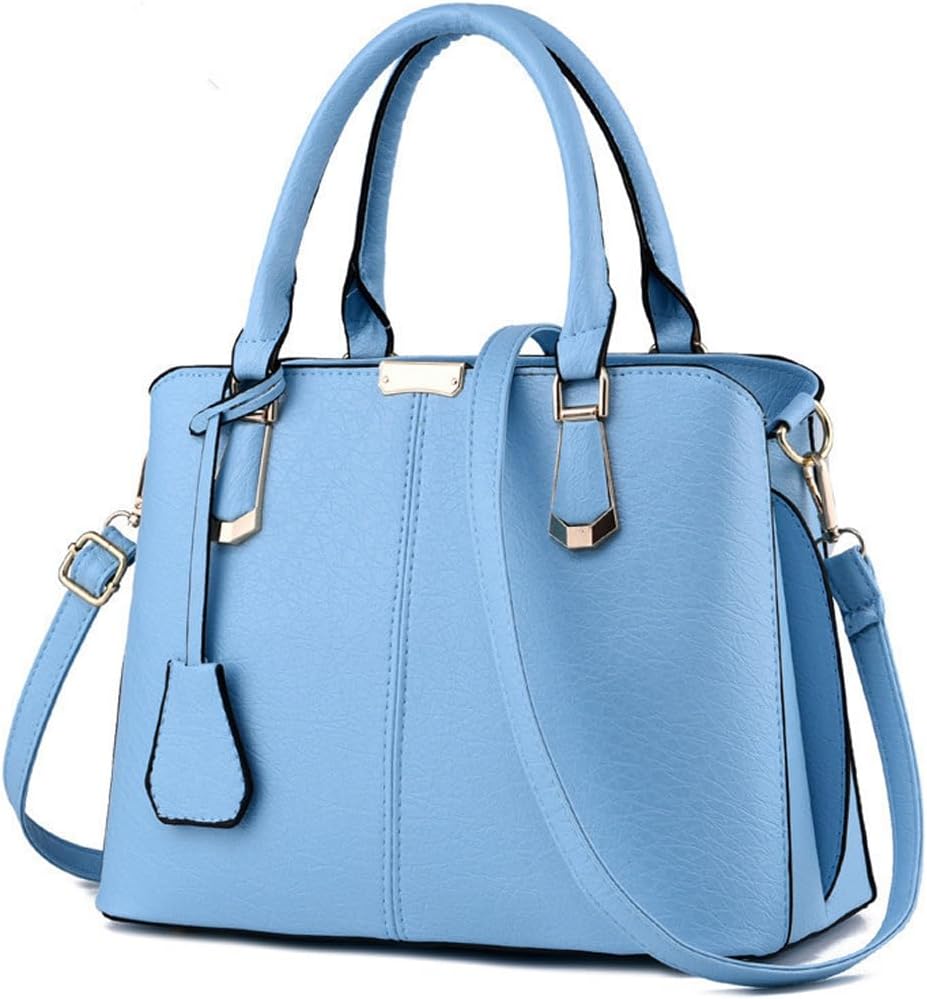 Dayfine Top Handle Handbags for Women PU Leather Satchel Handbag Tote Bags Purse Ladies Briefcase Shoulder Bag Crossbody Bag