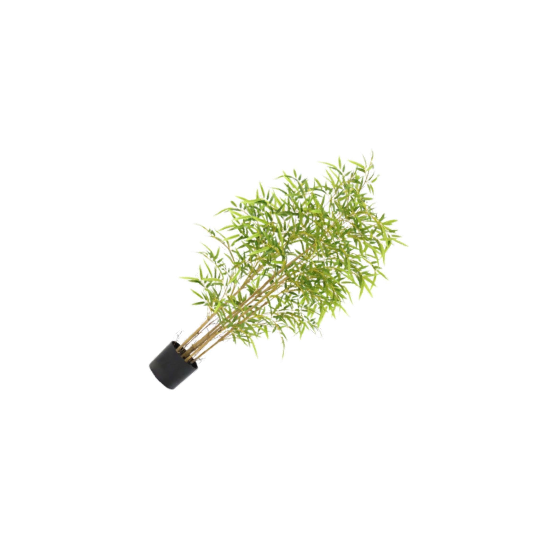 Pianta artificiale in vaso, decorazione per la casa, regalo di inaugurazione, albero di bambù finto memorabile, regalo premuroso per i propri cari,