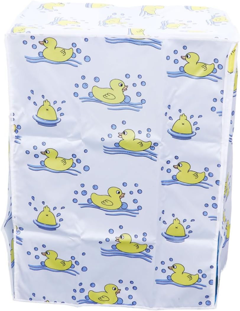 Waterproof Washing Machine Cover with Zipper Opener, 58x63x85cm