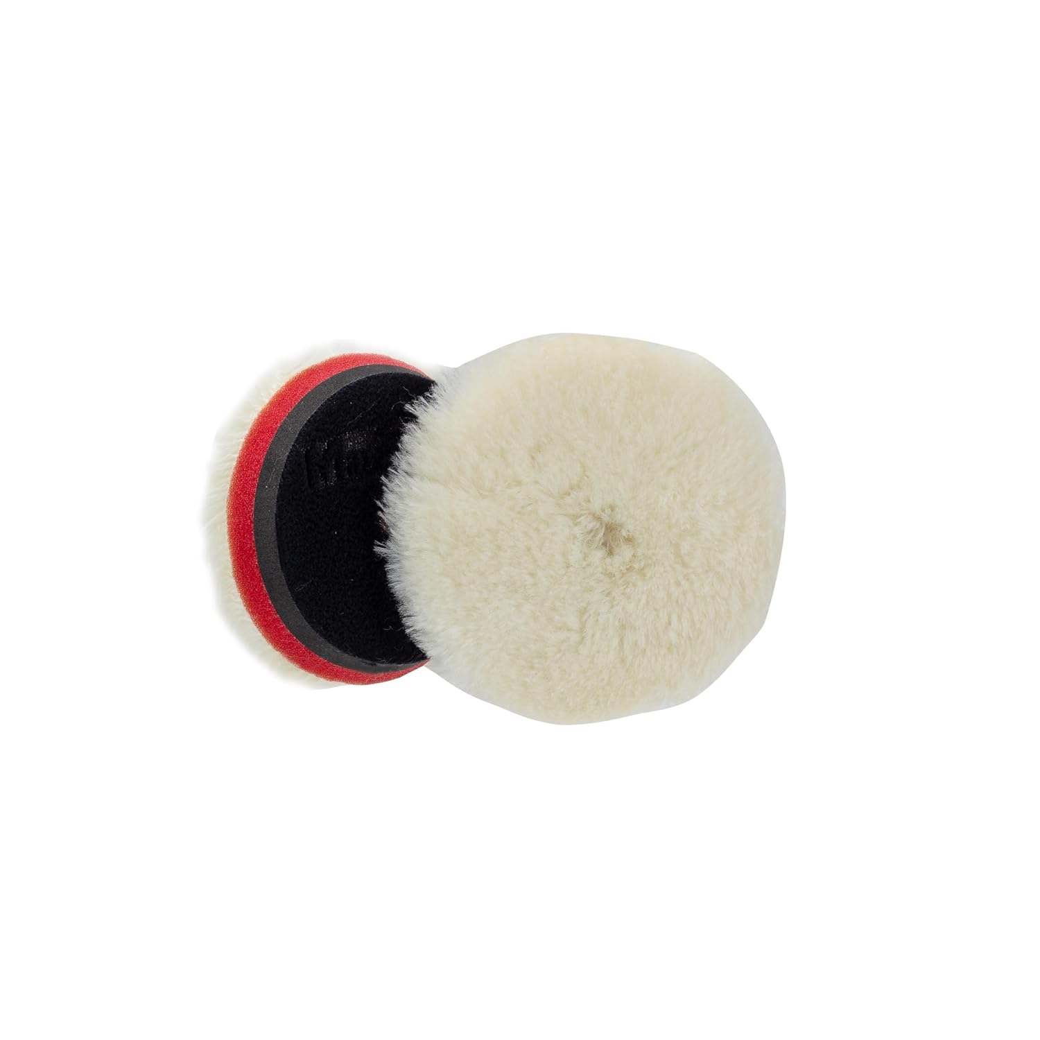 Maxshine 6" Universal Sheepskin Wool Polishing Pad – 100% Sheepskin Wool with EVA Foam & Hook and Loop Backing – Buffing Pad for Polishing, Cutting & Finishing
