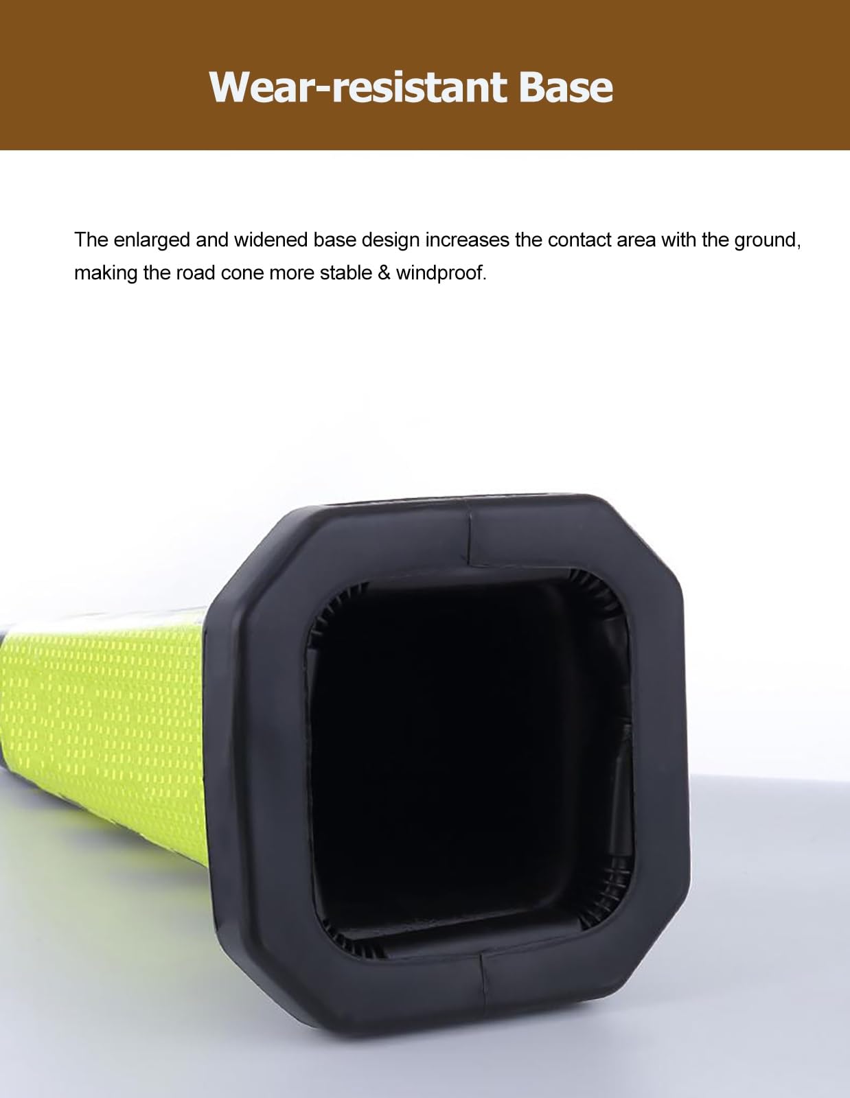 Poteaux de stationnement, Lot de 12 cônes de signalisation Bleus légers de 63 cm (24,8 po), cônes de sécurité durables en ABS avec poignée et 2 Tubes de Sable, cônes de stationnement réfléch