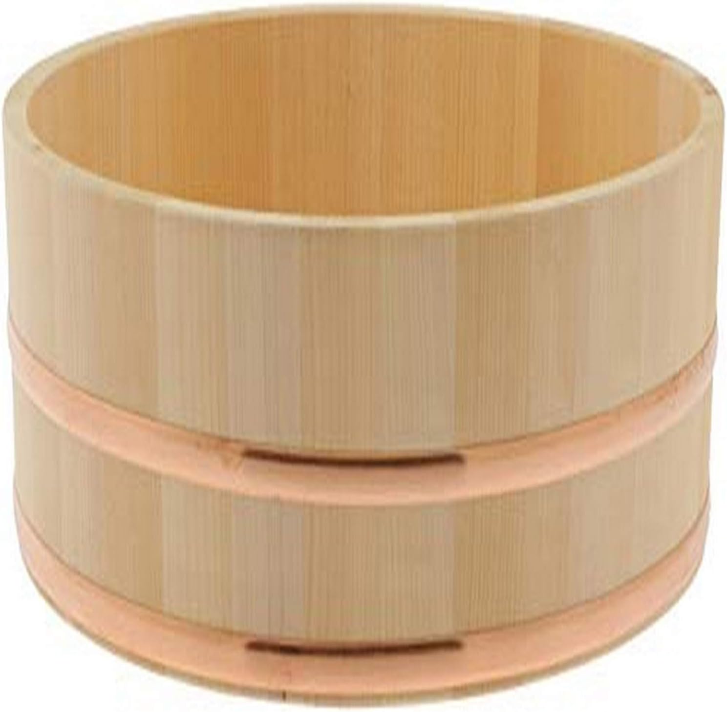 Kotobuki Hangiri Sushi Rice Mixing Tub, XXL, Natural wood