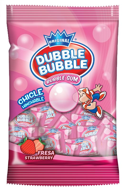 Dubble Bubble Strawberry 90g (pack of 2)