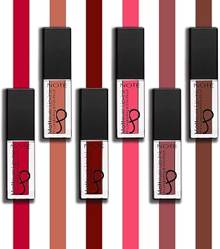 Note Cosmetics Note Mattever Lip-Ink Mat ve Kalıcı Likit Ruj 16 Plum Queen - Mor