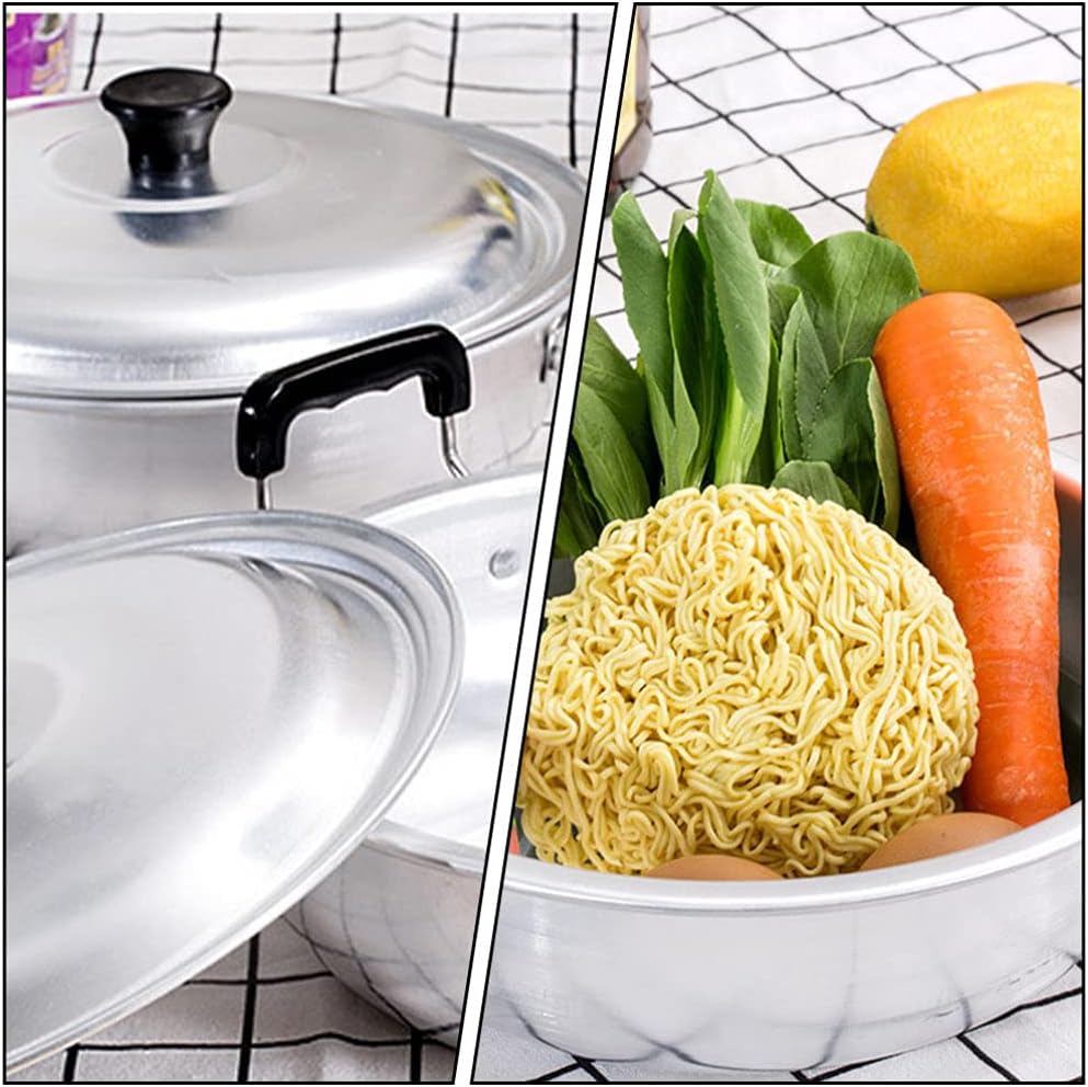 Cabilock Aluminum Steam Pot Nonstick Steamer Saucepot Boiler Thicken Cookware for Home Kitchen Restaurant : Home & Kitchen
