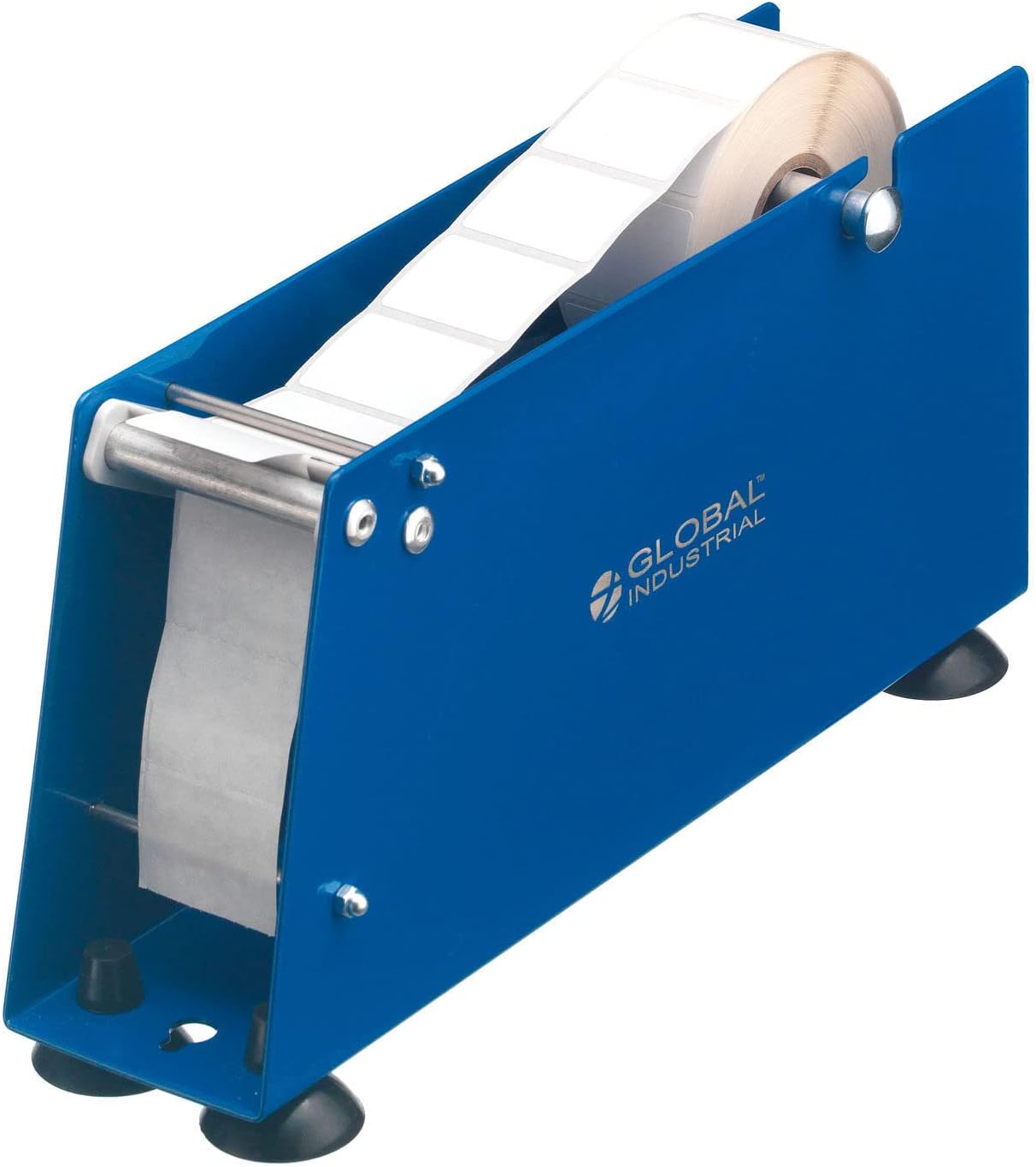 Global Industrial Manual Label Dispenser for Up to 2" W Labels, Table or Wall Mount