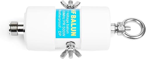 Miniatura 3 de Femei 1-50MHz 500Watt HF Balun DIY Antena impermeable Balun 11 Voltaje Balun con UHF Hembra (SO-239) Conector