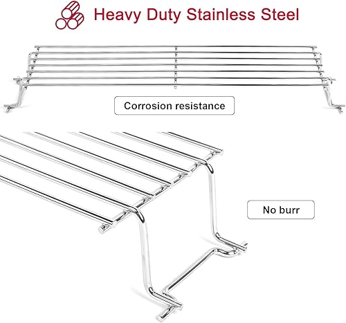 Miniatura 4 de 69866 Rejilla de calentamiento para Weber Spirit 200 Series y GS4 Spirit II 200 Series se adapta a Spirit E-210 S-210 E-220 S-220 S-220 con