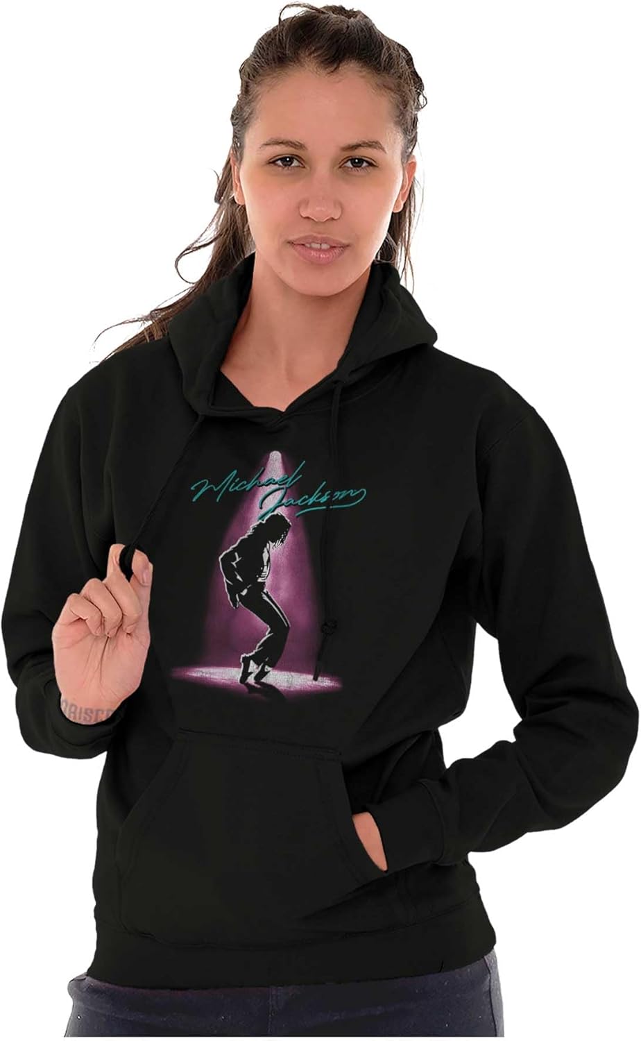 Brisco Brands Michael Jackson Toe Stand Dance Hoodie Sweatshirt Women Men