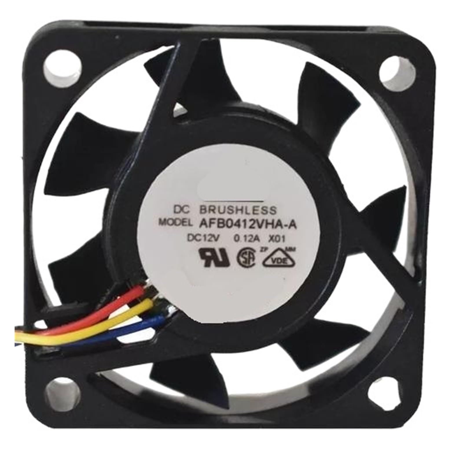IVEKYKIBC AFB0412VHA-A DC12V 0.12A 4010 3-Wire Cooling Fan 40x40x10mm
