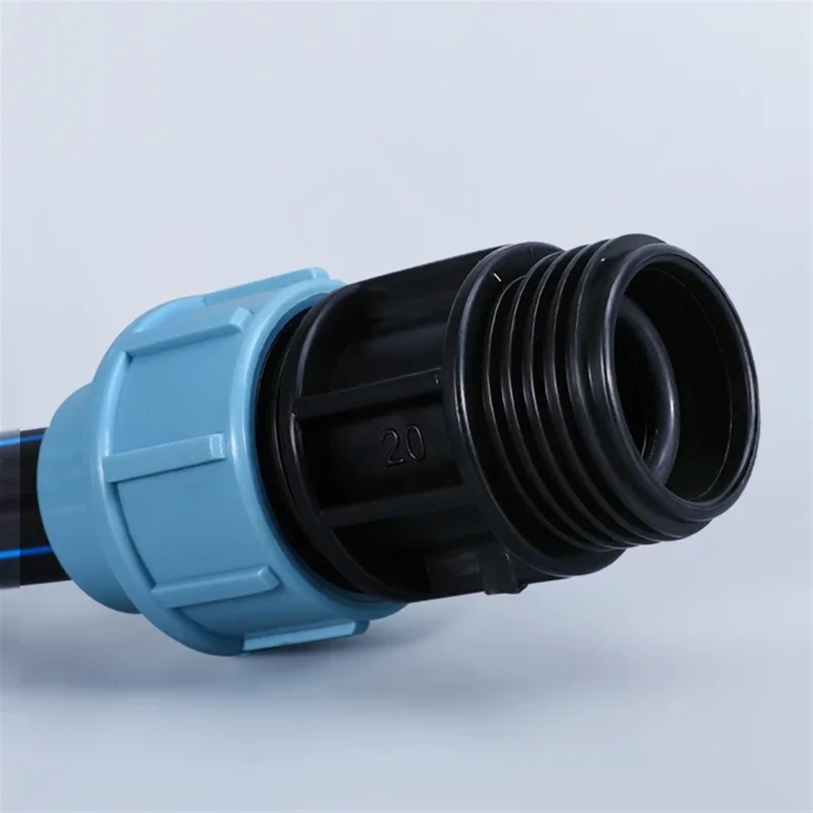 Adapter do zbiornika IBC, nasadka adaptera IBC, Adapter do zbiornika IBC, różne rozmiary, gwint gruby, kolanko, prosty, wąż, ogrodu, plastik(Elbow Pipe,DN25(32MM))