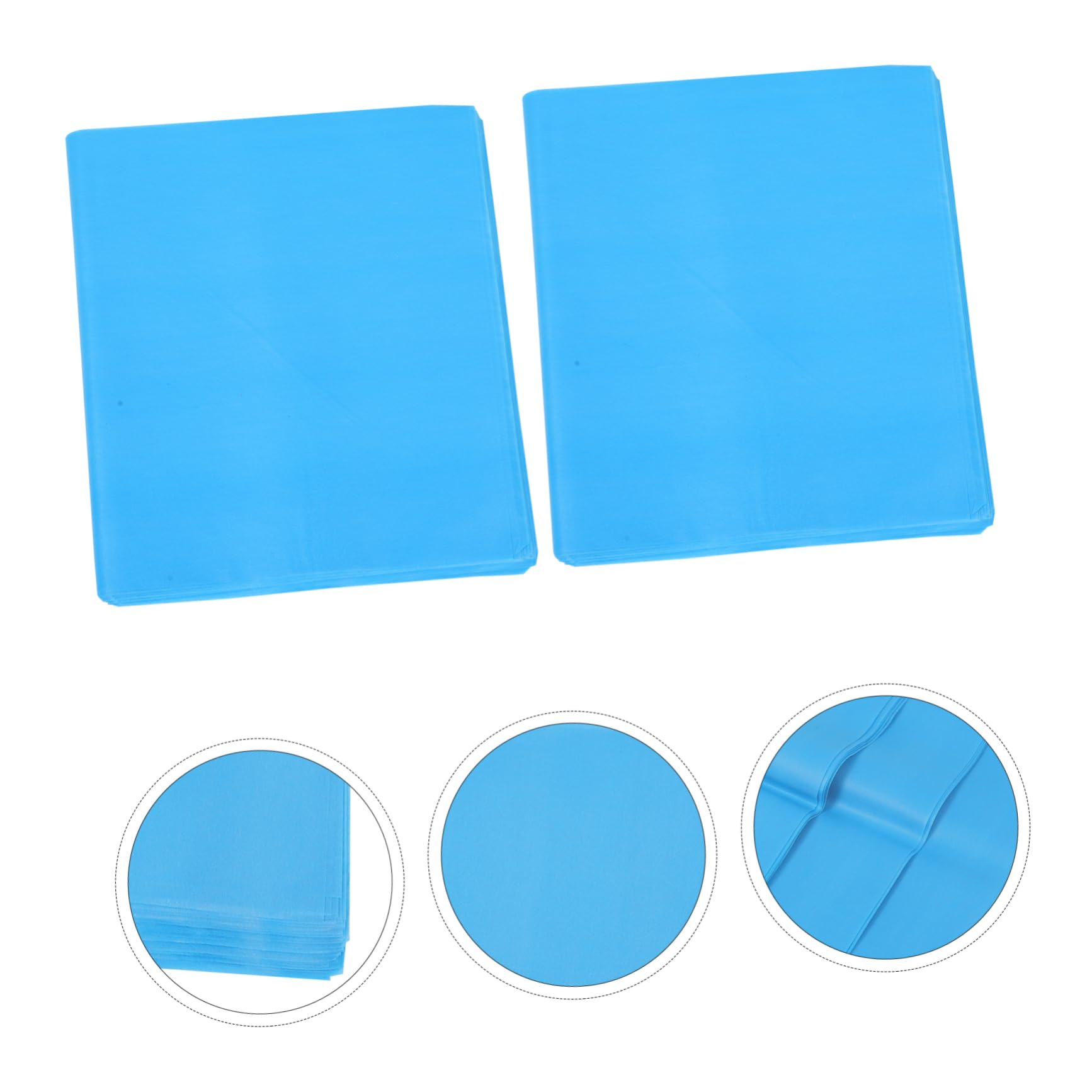 PartyKindom Salon Disposable Feet Towels 100 Sheets Beauty Salon Feet Mats Comfortable Waterproof