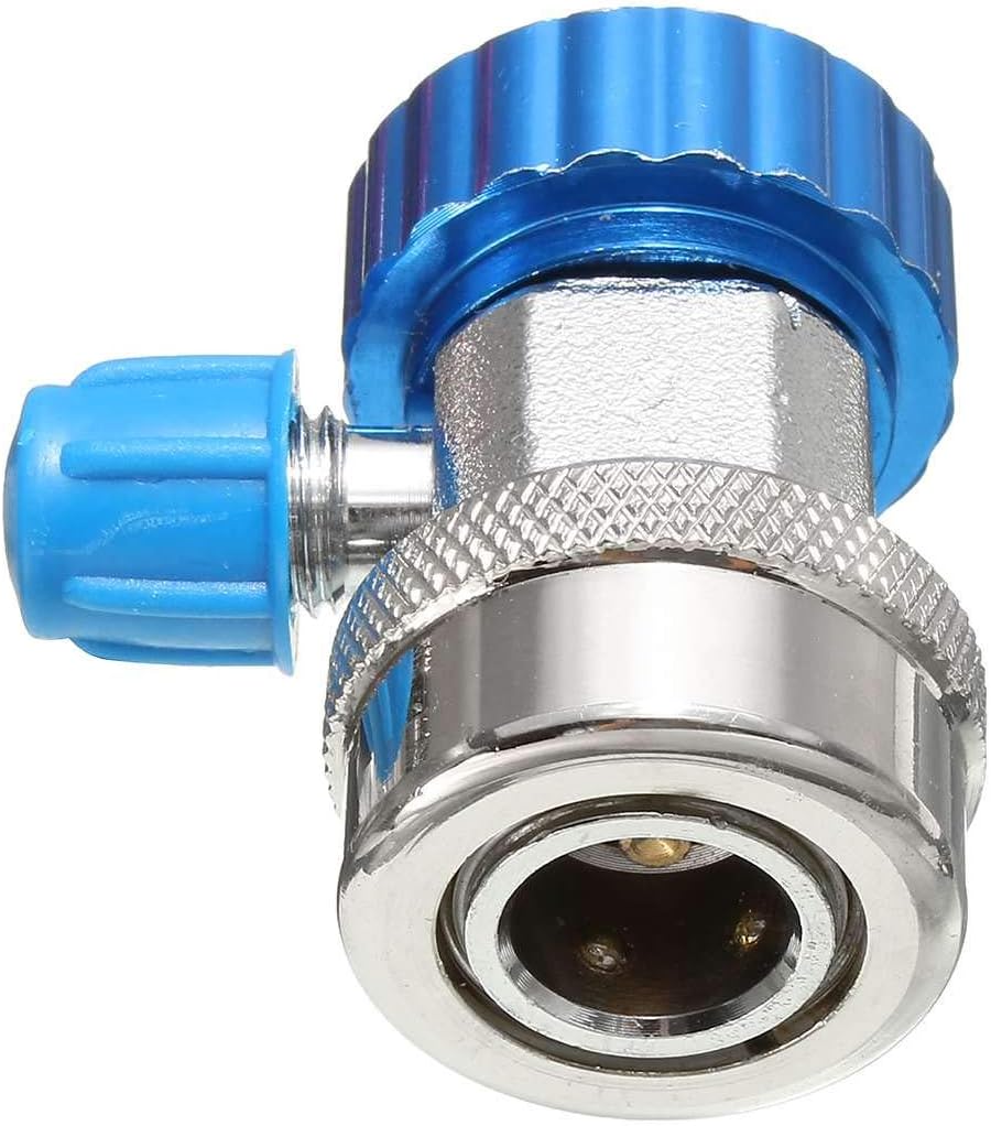 Adjustable Quick Coupler Adapter Fitting High Low Manifold Gauge Conversion Set Car Air-conditioning Parts For R134A AC Adapter