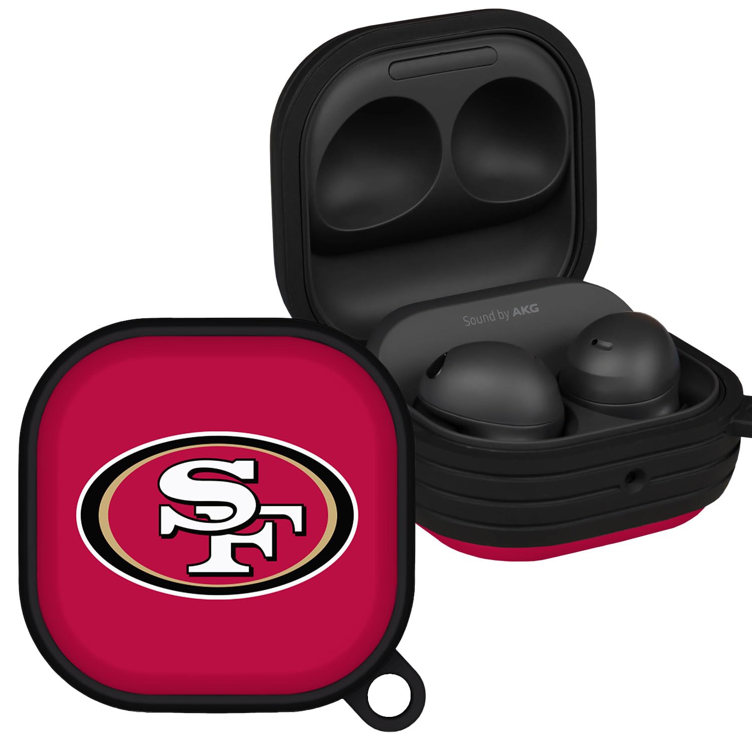 GAME TIME San Francisco 49ers HDX Case Cover Compatible with Samsung Galaxy Buds Pro (Classic)