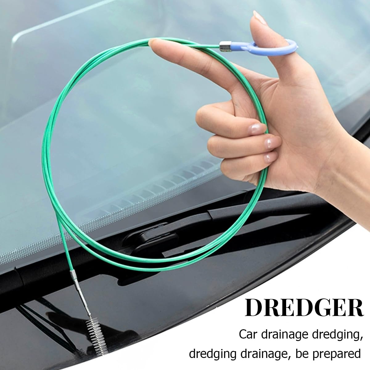 NTNEV Outil De Nettoyage Automatique Des Canalisations De Toit Ouvrant, Brosse De Nettoyage De Tuyau, Brosse