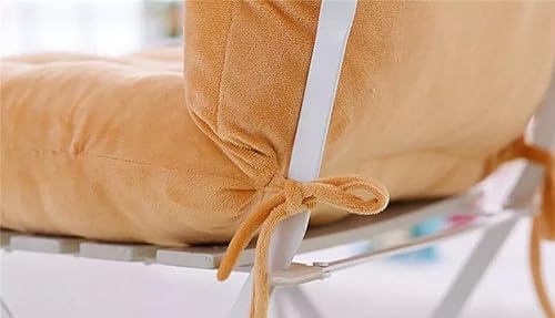 Miniatura 3 de ChezMax juego de almohadón relleno con acolchado, respaldo y asiento, para auto silla mecedora cuadrada plegable, con estampado de caricaturas