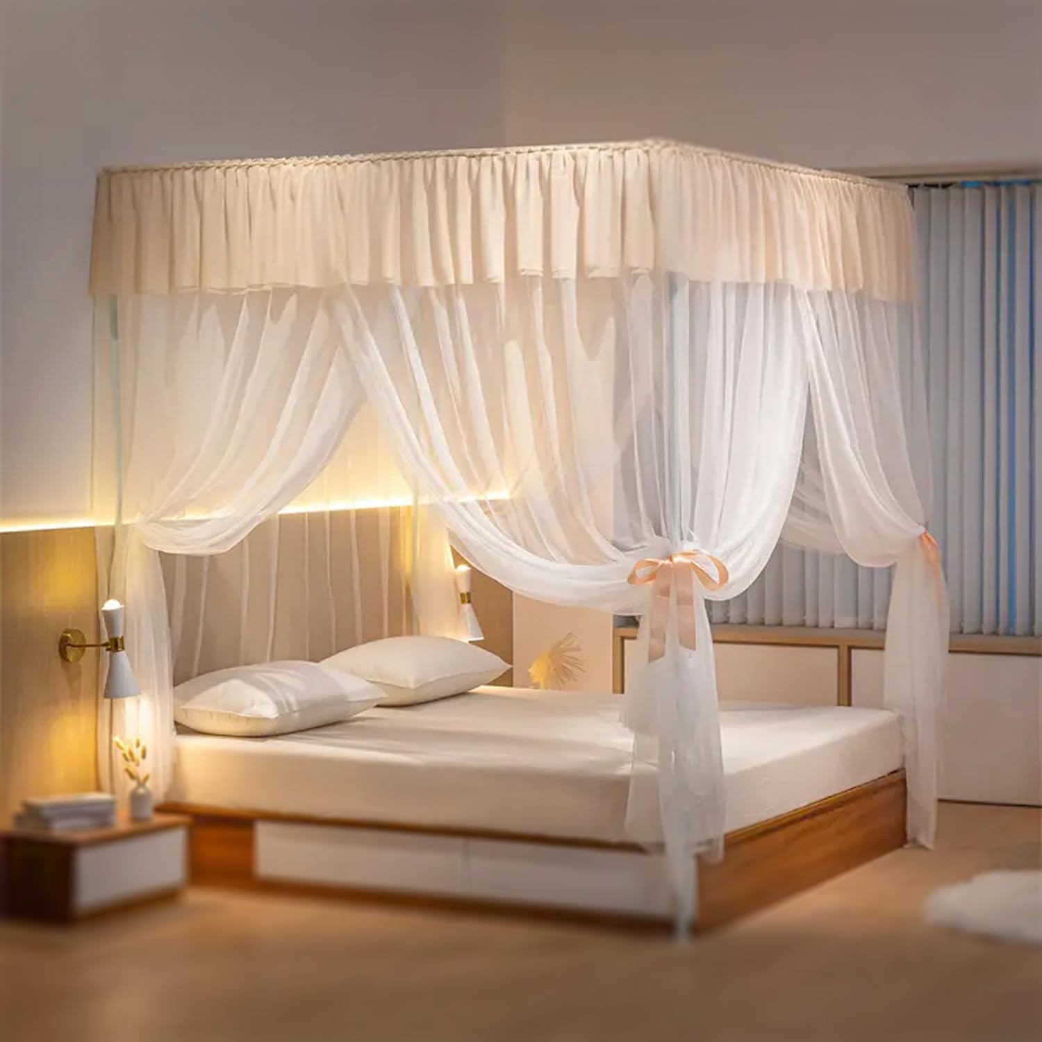 Mosquito Bed Net with Stand - King Size, FREE SHIPPING -6