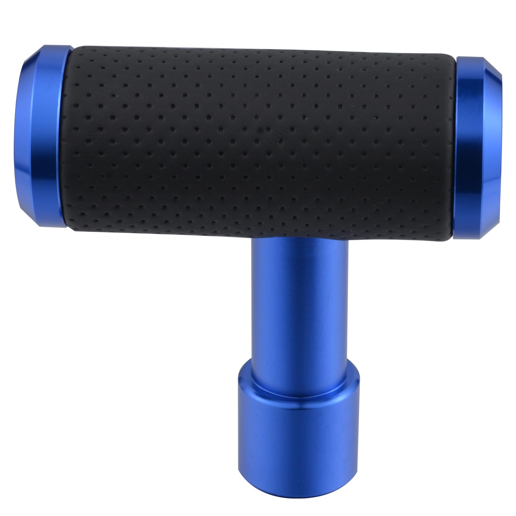 Padaodao T-Handle Gear Knobs, Metal Grip Shifter Handle Knob Fit for Most Transmission Vehicles SUV Trucks, Blue