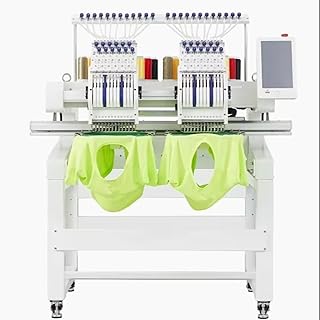 Industrielle Stickmaschine, 1–12 Köpfe, anpassbare kommerzielle Nähausrüstung für kleine Unternehmen, computergesteuerte Mehrnadel-Stickmaschine, 12/15 Nadeln, automatisches Kappenhut-Kleidungssystem