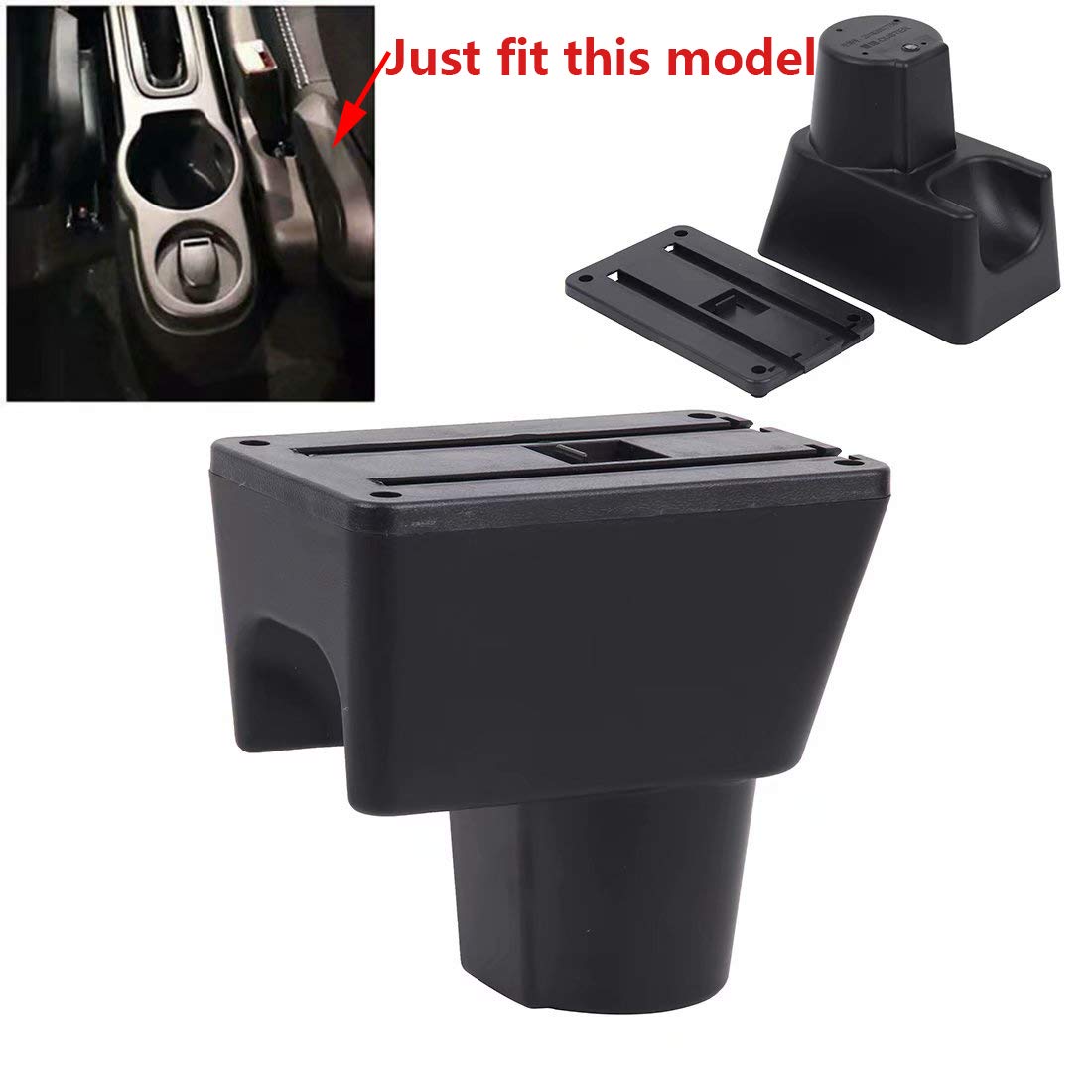 Buy YJYWZH Car Armrest for Renault Dacia Duster I 20102015 Rotatable
