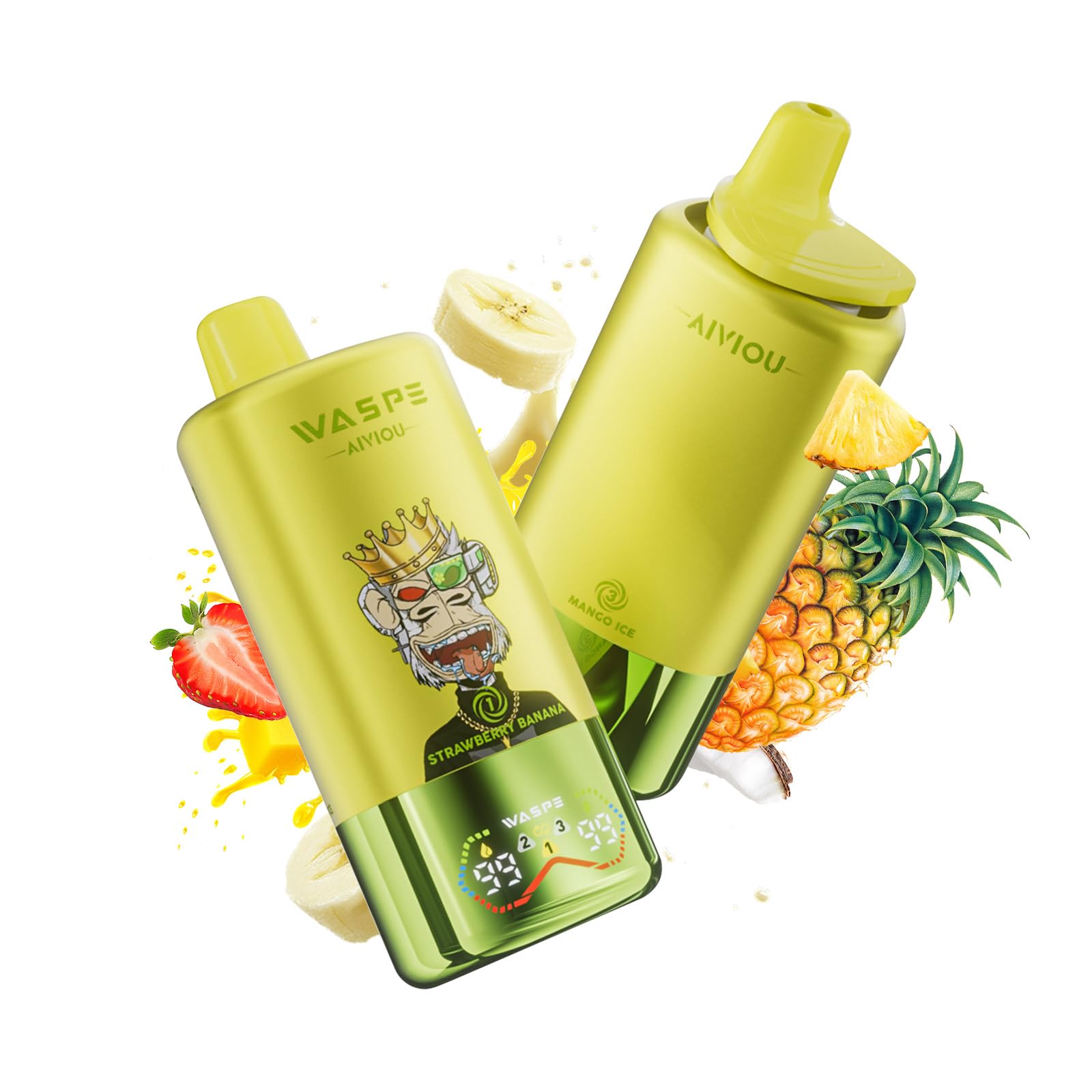 Amazon | 【60000回】Waspe 電子タバコ 使い捨て 60000回吸引可能 54ml