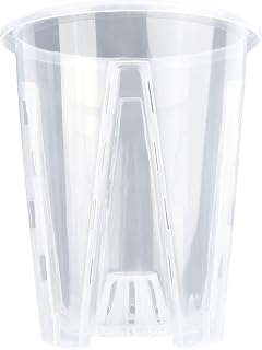 Simplify Plant Care Transparent Flower Containers Designed Specifically for Orchids and Succulent Plants(14cm)