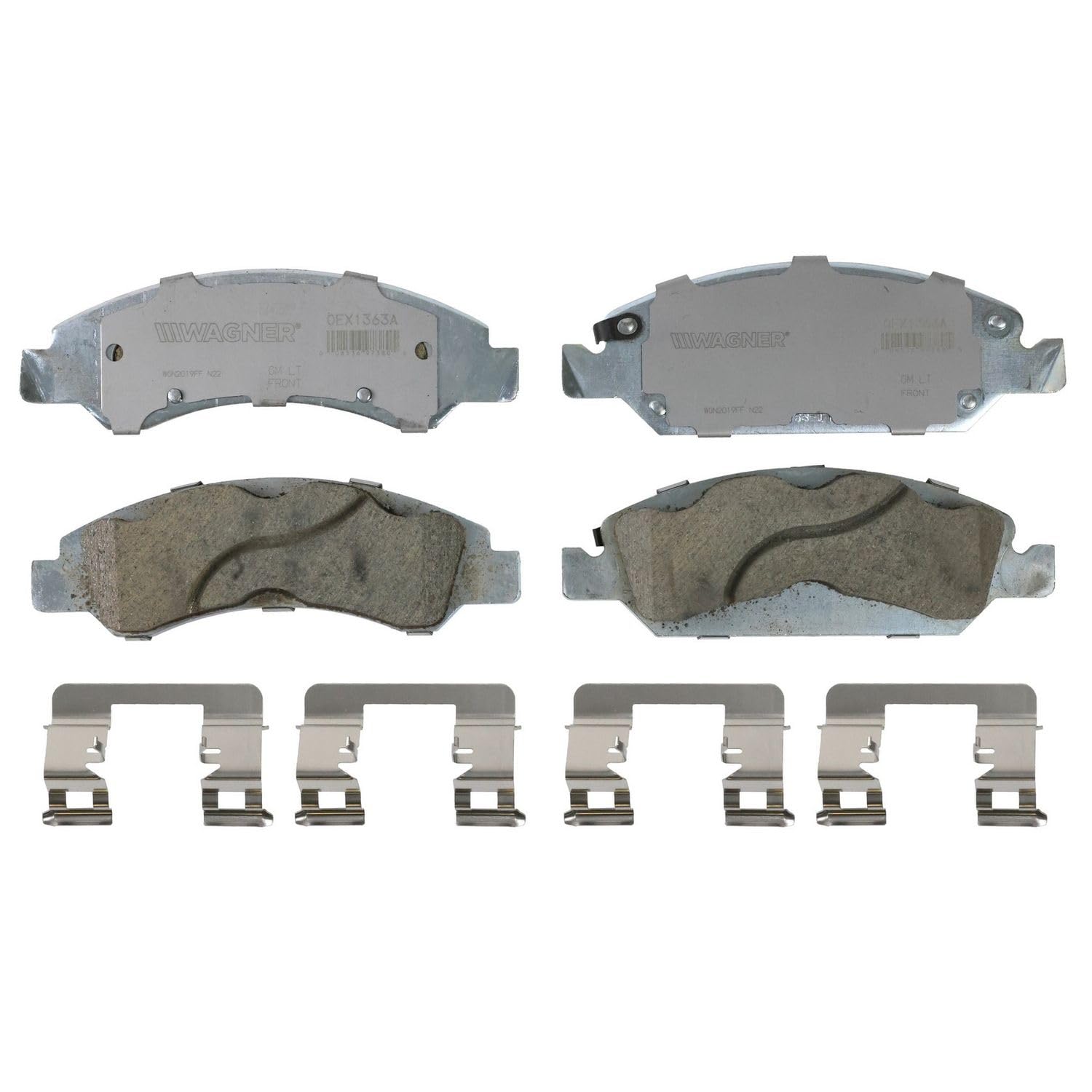 Wagner Brake OEX OEX1363A Disc Brake Pad Set Premium Ceramic