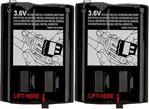 Motorola PMNN4477AR 800mAh 3X2AA NIMH Paquete de baterías recargables (paquete de 2)