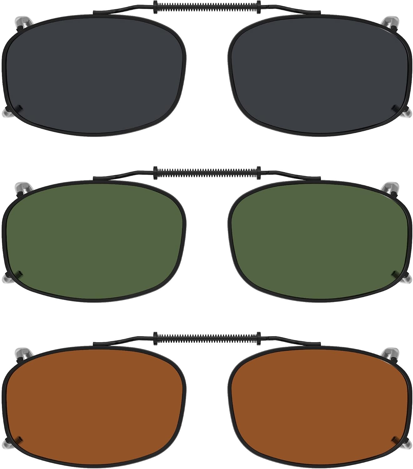 Eyekepper sunglasses metal frame polarized lens clip