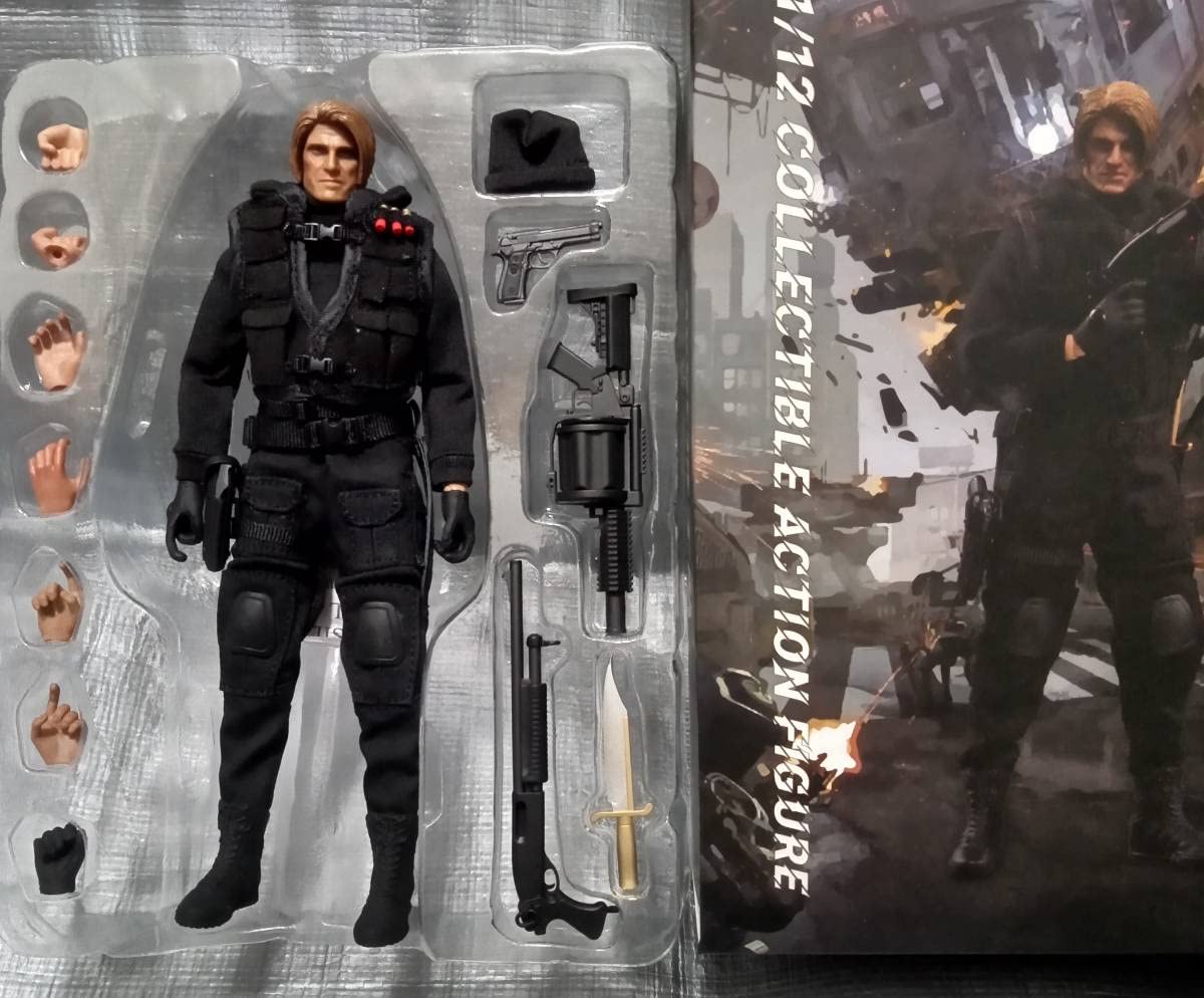 Amazon.co.jp: 1/12 エクスペンダブルズ ドルフ・ラングレン