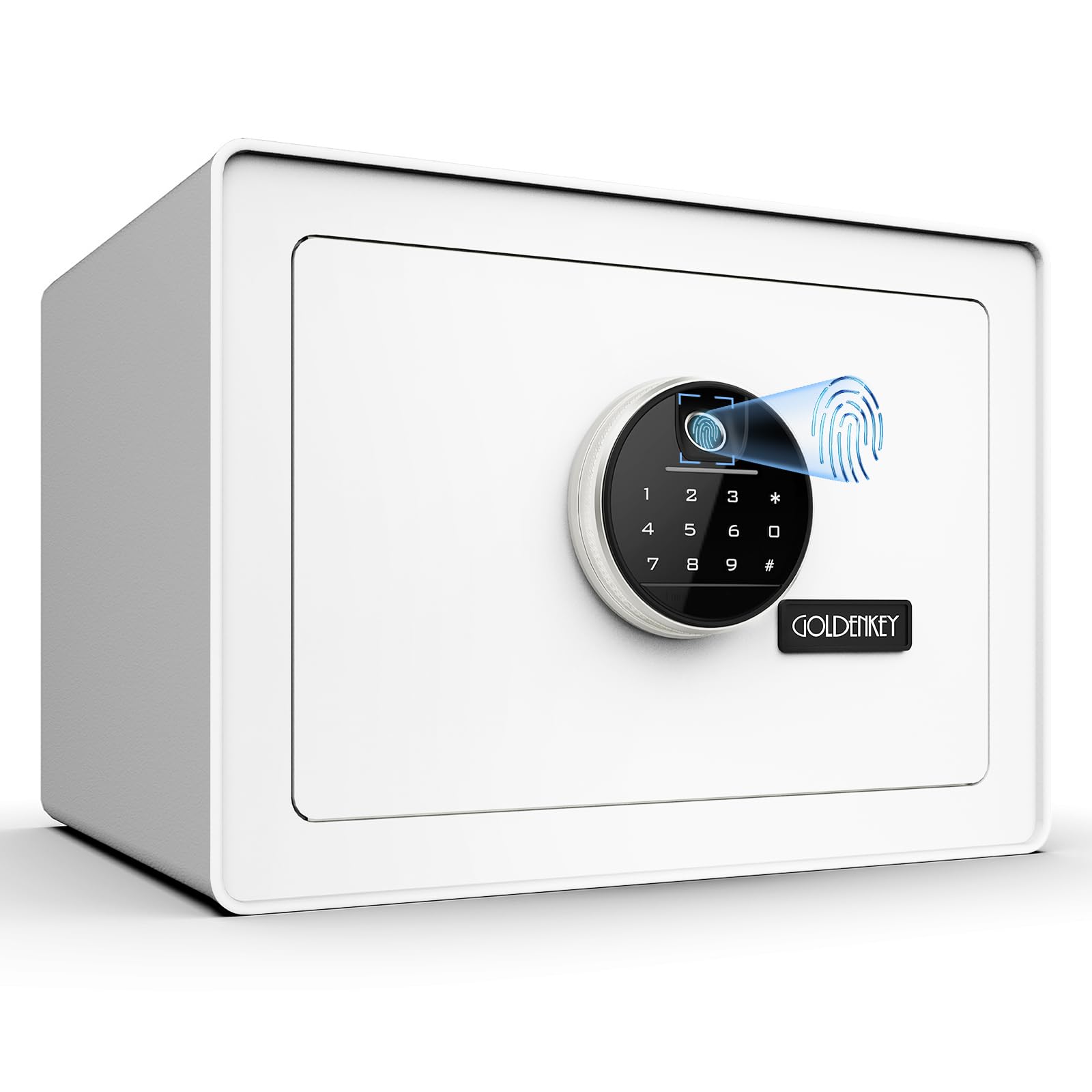 Goldenkey Luxury Jewelry Safe with Fingerprint&Keypad Lock