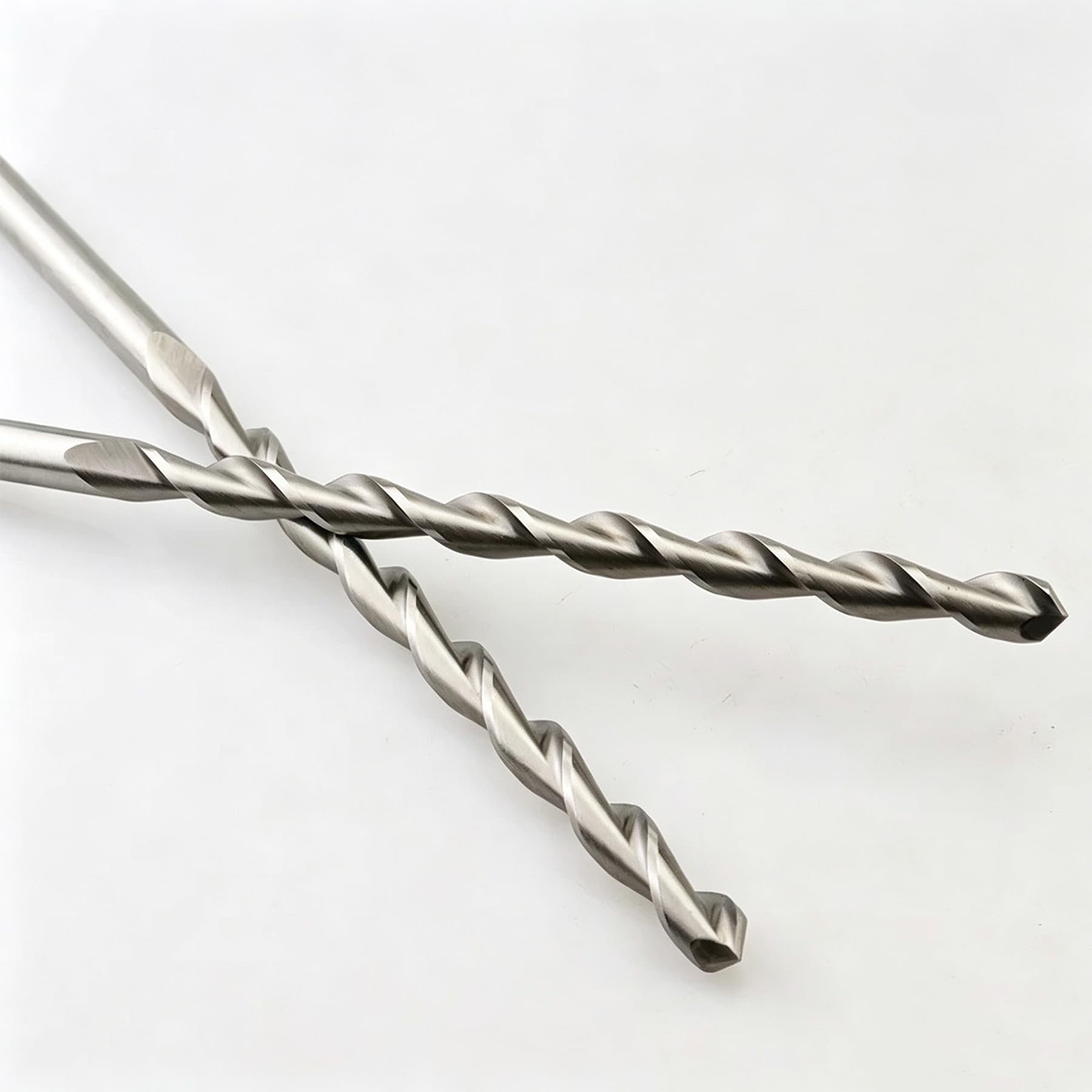 Kiyraglo 5.5mm Extra Long HSS Twist Drill Bits – 160mm Length, Straight Shank, for Wood Metal Aluminum & Plastic, High Speed Steel Drill Bit Set of 2