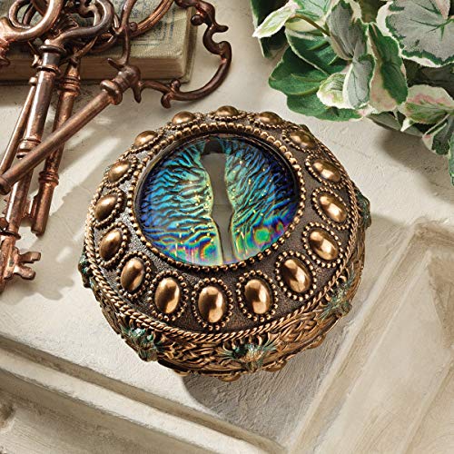 Design Toscano WU75559  The Eye of the Dragon Mystical Safe Box,Full Color