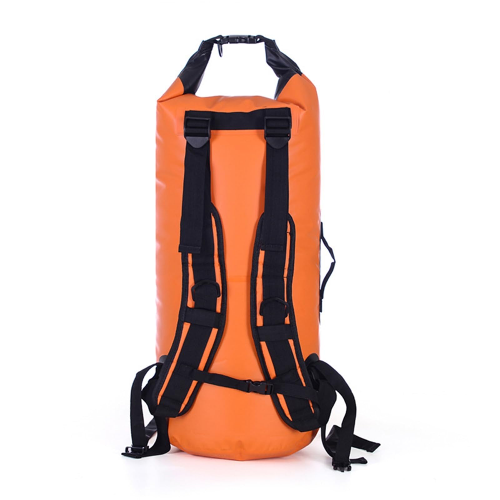 Wasserfester Packsack 40L Schwimmen wasserdichte Tasche Professional Outdoor Camping Dry Bag Boje Mochila Trekking Lagerung Wasserdicht Rucksack(Orange)