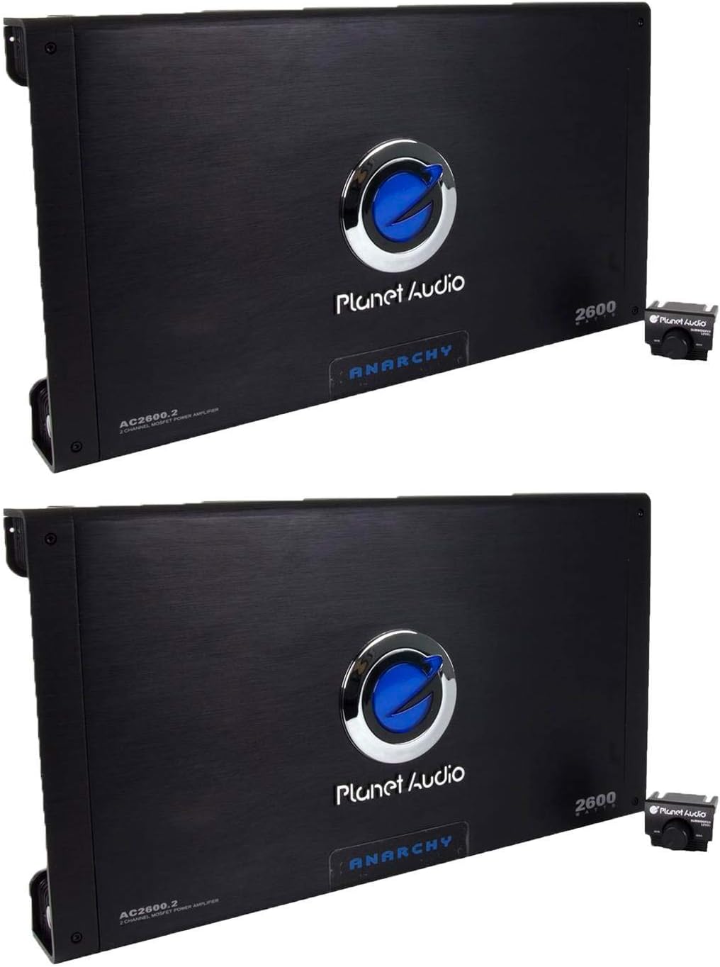 Cheap Planet Audio 2600W 2-Channel Car Amplifier Amp AC26002 + Remote (2 Pack)