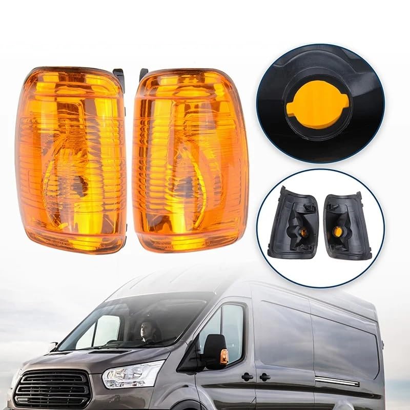 Paire Clignotants Rétroviseur Orange Ford Transit Mk8 2014-2019 - Références OEM 1847387 1847389 BK3113B382AB