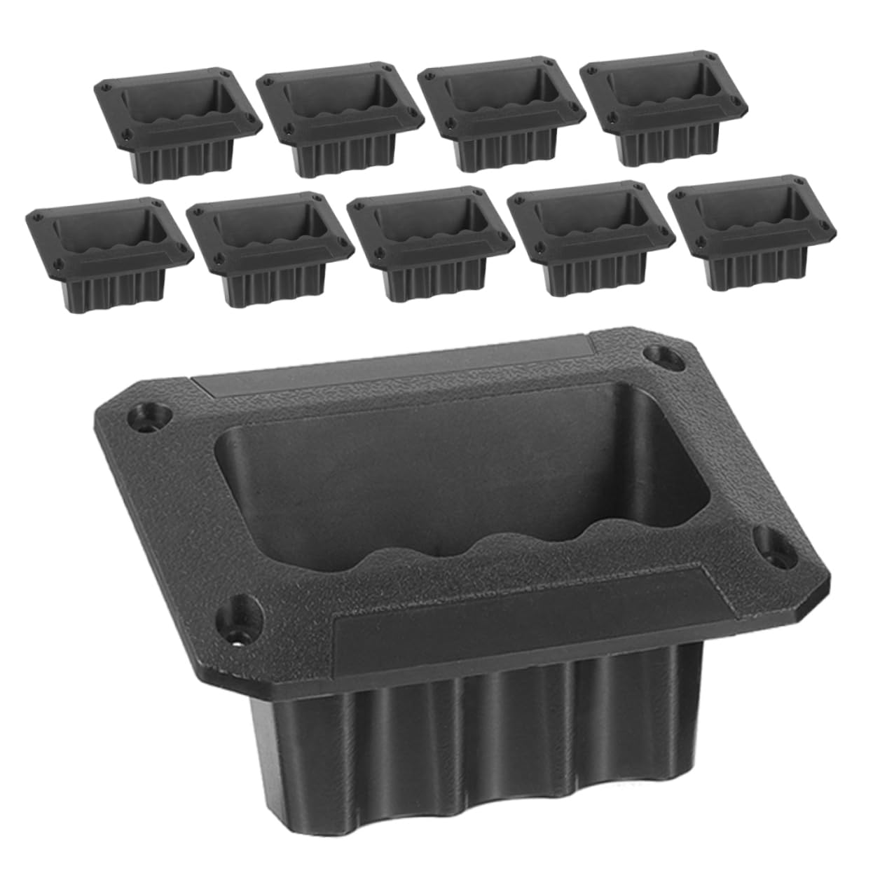 OSALADI 10pcs Speaker Handle Replacement for Audio Cabinets Sturdy Grasp Design Easy Installation for Various Speaker Applications