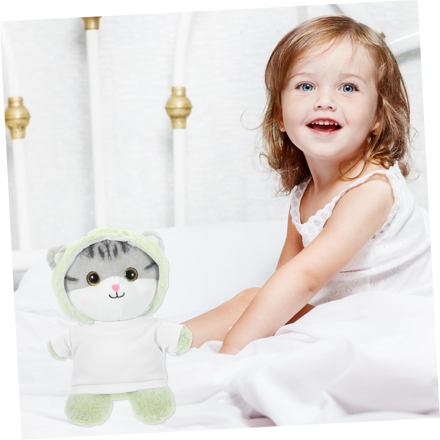 30pcs Plush Bear Clothes Soft Doll T-Shirts for Weddings Parties and Daily Wear Comfortable Adorable Design for Stuffed Animals