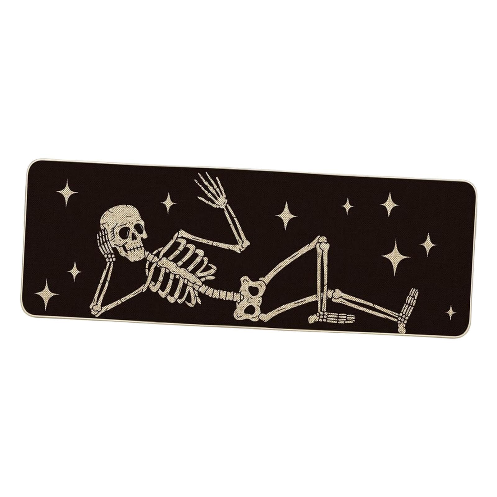 Tapis d'entrée Halloween pour balcon et maison - Tapis de sol intérieur 40x120
