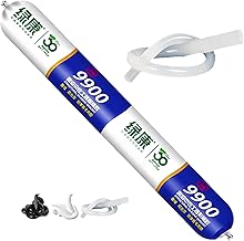 9900 Sealant Waterproof, Silicon Waterproof Sealant, Permanent Solution for Roof & Wall Cracks, Outdoor Water Proof Exterior Sealants Heat Resistant, Tear and Stretch Resistance (Transparent,1Pc)