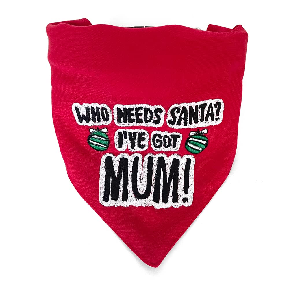 That Dog In Tuxedo Christmas Bandana Who needs Santa Dog Embroidered Holiday Christmas Bandana with Adjustable Dog Collar/Christmas Gifts for pet Dog(XL) (B09N1NFJ75) Amazon Price History, Amazon Price Tracker