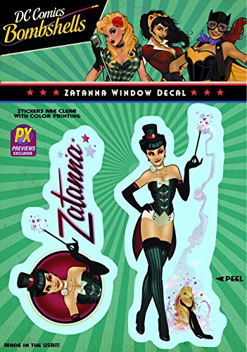 Elephant Gun DC Bombshells: Zatanna Vinyl Decal Toy