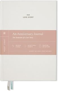 Anniversary Journal: Our Love Story – A Keepsake for Couples to Capture the Evolution of Your Love Story, Wedding Memory Book, Couples Journal, & Anniversary Scrapbook - Wedding Registry Gift & Paper